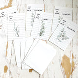 Tag kit: Foilage Library Cards & Pockets
