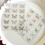 Die Cut Transparent Stickers: Butterfly Cloud