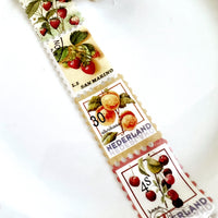 25mm Washi Roll: Fruit Stamps