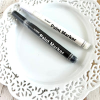 Paint Pen/Marker: Fine WHITE 0.7mm Permanent