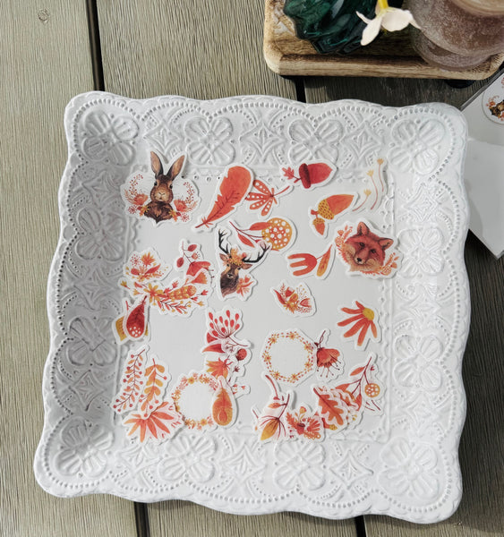 Fox & Friends Vellum Stickers