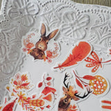 Fox & Friends Vellum Stickers