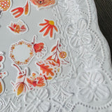 Fox & Friends Vellum Stickers