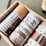 Vintage Times Washi Tape Pack