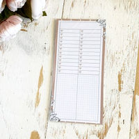 TPS Sticky Note/Note Pad: Medium Nude To Do List