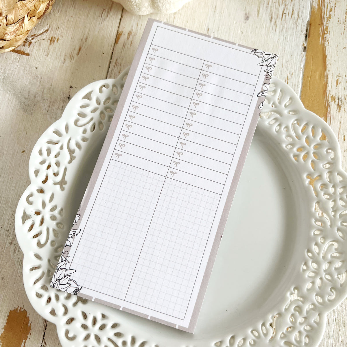 TPS Sticky Note/Note Pad: Taupe To Do List – The Planner Society