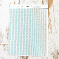 Mini Glitter Edgers: Mint