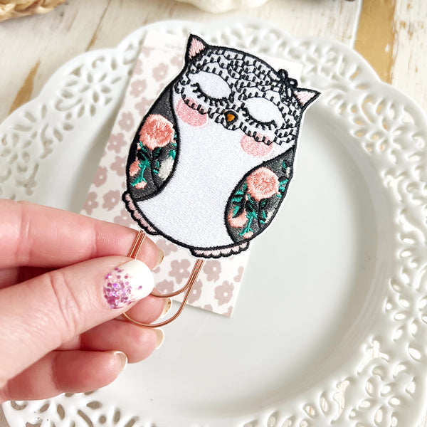 Paper Clip: Fabric Owl